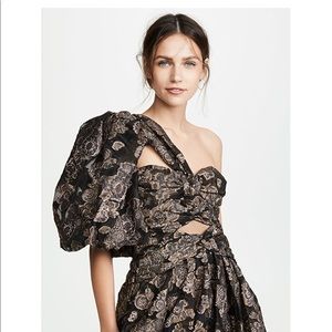 Thurley Jacquard Lantern Dress